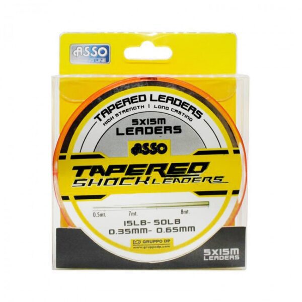 Tubertini T-Surf Tapered Shock Leader – Finale Conico Per Surfcasting E Carpfishing - 3