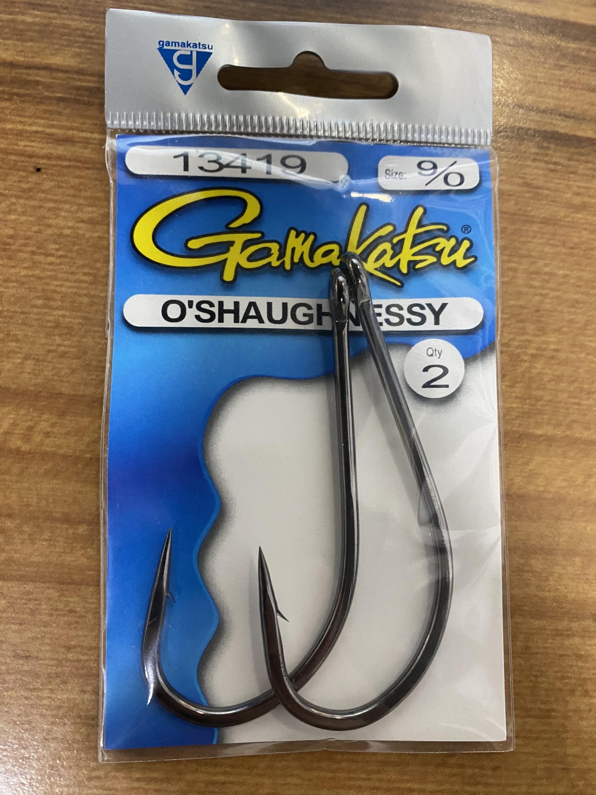 Gamakatsu O'Shaughnessy hooks 9/0