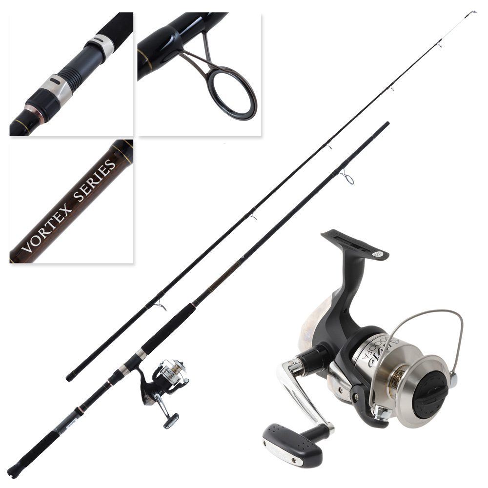 Shimano Alivio 10000 FA + Vortex 10ft 2pce