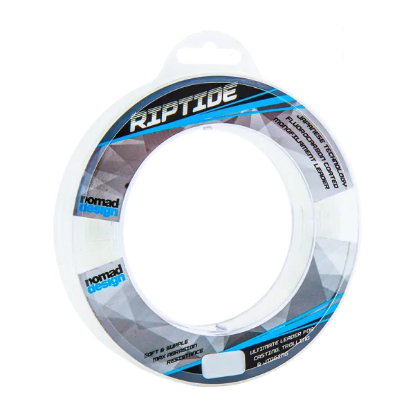 Nomad Riptide Fluorocoated Mono Leader – Clear 200lb