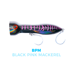 Nomad Design - Chug Norris Popper Black Pink Mackerel 80g
