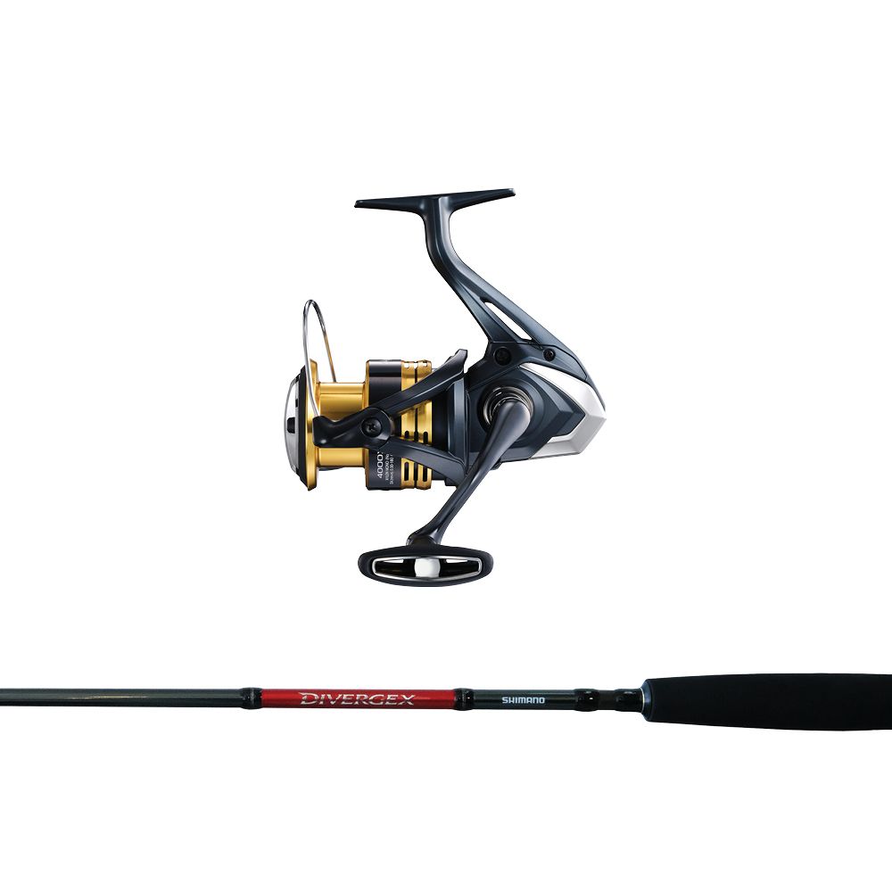 Shimano - Sahara 4000XG FJ + Divergex 6ft8 1pce PE2