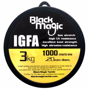 Black Magic IGFA Hi Viz Yellow Line
