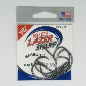 Eagle Claw Barbless hook L197BG